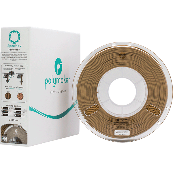 Polymaker PolyWood PLA 600G / 1.75mm Filament 3ddruckboss